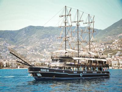 Alanya Pirate Boat Tour