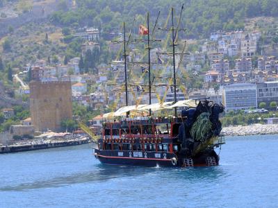 Alanya Pirate Boat Tour